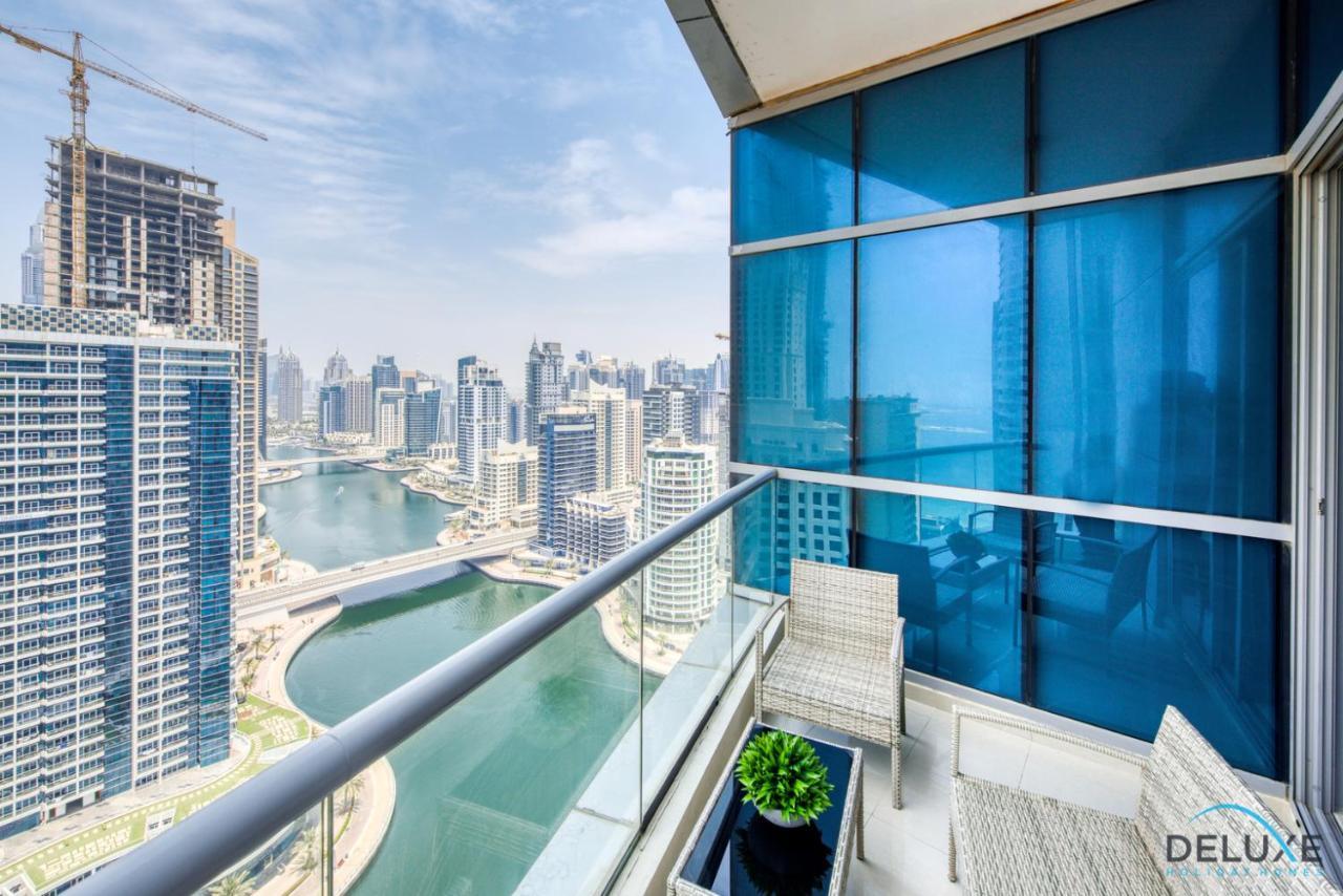 Overlooking Marina Canal 1Br Close To Mall, Promenade & Beach, Bay Central 1, Dubai Marina By Deluxe Holiday Homes Exterior photo