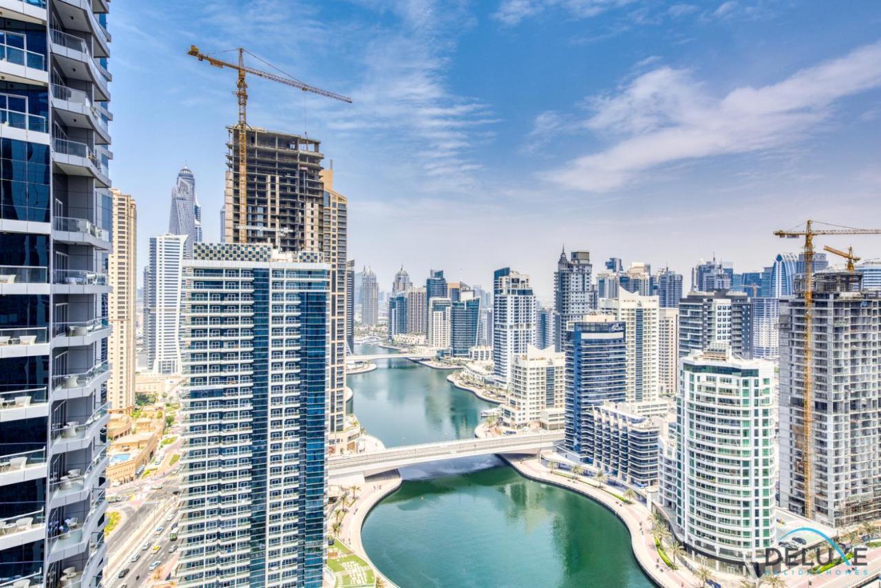 Overlooking Marina Canal 1Br Close To Mall, Promenade & Beach, Bay Central 1, Dubai Marina By Deluxe Holiday Homes Exterior photo